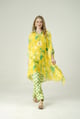 Golden Meadow Kimono Co-Ord Set Yellow color