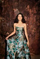 Brocade Gown Multi color