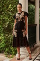 The Saint Tropez Dress Black color