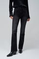 Black High-Waist Bootcut Stretch Denim Jeans - SALSA JEANS - Image 1