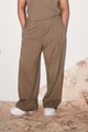 Olive Supima Flared Pants Olive color