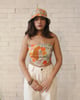 Reversible Bandana Top White color