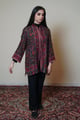 Black Woollen Cape Black color