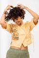 Amber Nako Top Yellow color