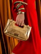 Aurelia Clutch Bag Gold color