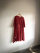 Rust Chanderi Dress Rust color
