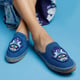 Hamsa Espadrilles Flats Blue color