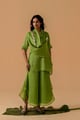 Boho Banno Cape Set Dark Green color