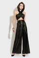 Flavia Pleated Pants Dark Gold color