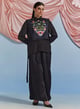Bouquet Bib & Trouser Set Black color