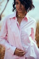Atelier Cotton Shirt Pink color