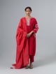 Kunda Dupatta Red color