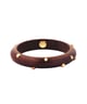 Gold Ball Bangle 2.6 Brown color