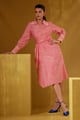 Tasha Dress Pink color