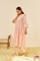 Maziya - Long Chauga with Salwar Blush Pink color