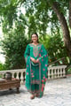 Pankhuri - Suit Set Green color