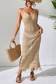 Coral Reef Cover up Beige color