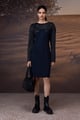 Structured Navy Shift Dress� Navy color