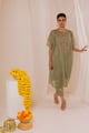 Kishmish Kurta Set Green color