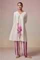 Floral Flare White color