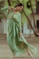 Carol Dress Green color