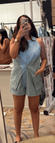 Cosi Denim Set Light Blue color