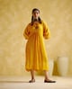 Devadarsana Kaftan Yellow color