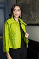 Como Jacket Lime Green color