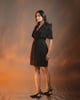 Zen Blazer Dress Black color