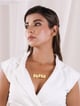 Disarray Necklace Gold color