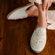 Iris Espadrilles Flats Cream color