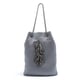 Fringe Bag Gunmetal color