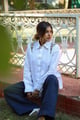 Sophie Linen Shirt White color