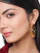 Ludic Hoops Medium Gold color