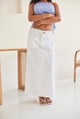Skirt with Pockets White color