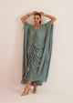 Fergie Summer Kaftan Blue color