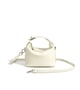 Liora- Ladies Leather Handbag Ivory Ivory color