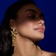 Jasmine Danglers Gold color