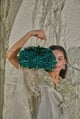 Lucid Lush Cloud Bag Green Dark color