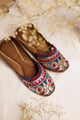 Masoud Pink Jutti Multicolor color