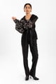 Aelora Top Black color