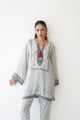 Saaz Set White & Blue color