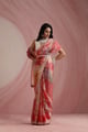 The Jaipur Saree Set Red color