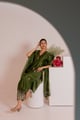 Sidhyaa Kurta Set Green color