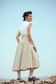 Halo Skirt Tan color