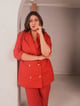Dee Blazer Jacket Red color