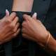Squircle Petite Bangle Gold color