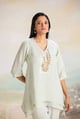 Flute Pipes Singapore Sling Top White color