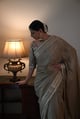 Jhilmil Tilla Saree in Sage Green Sage Green color