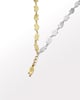 Visionary Mix Metal Neckdrip Gold/Silver color